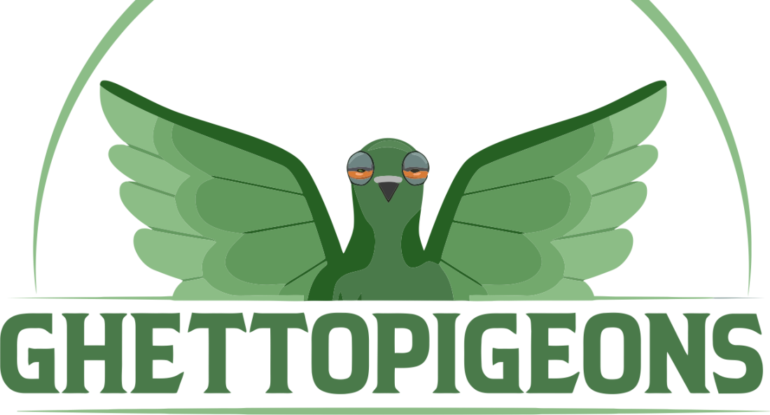 Ghetto pigeons logo